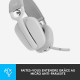 Logitech - Casque d'écoute léger sans fil avec Micro anti-bruit de fond - Zone Vibe 100 - Blanc