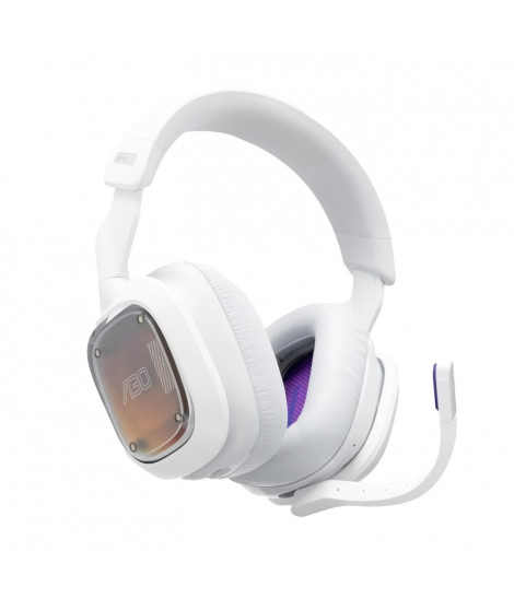 Casque Gaming sans fil - ASTRO - A30 - Pour PS, PC, Mobile - Blanc