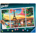 CreArt format 80x50cm -  Triptyque  -4005556201341 - Ravensburger