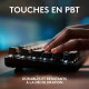Clavier Gaming Mécanique - Filaire - LOGITECH G - G413 TKL SE - Rétroéclairé - Noir