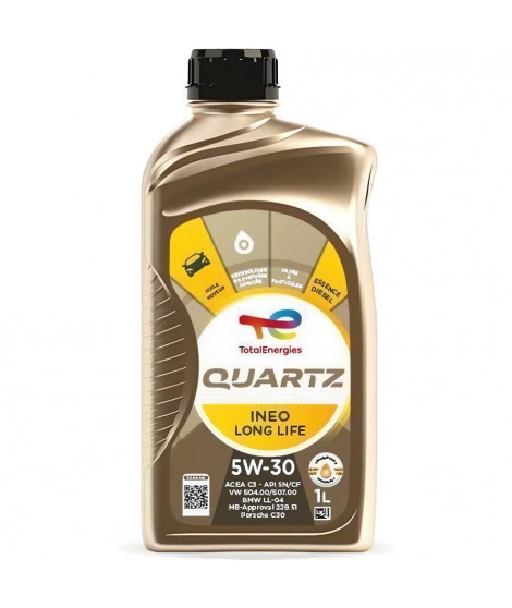 Huile moteur - TotalEnergies - Quartz Ineo Long Life 5W-30 - 1L