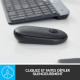 Souris sans fil - Logitech - M350 Pebble - Bluetooth - silencieuse - Noir