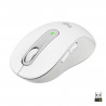 Souris Sans Fil Logitech Signature M650 - Silencieuse, Bluetooth, Boutons Programmables - Blanche