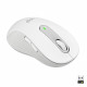 Souris Sans Fil Logitech Signature M650 L - Gauche - Pour Mains Larges, Silencieuse, Bluetooth, Boutons Programmables - Blanche