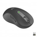 Souris Sans Fil Logitech Signature M650 L - Gauche - Pour Mains Larges, Silencieuse, Bluetooth, Boutons Programmables - Graphite