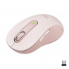 Souris Sans Fil Logitech Signature M650 L - Grande Taille Silencieuse, Bluetooth, Boutons Programmables - Rose