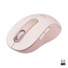 Souris Sans Fil Logitech Signature M650 - Silencieuse, Bluetooth, Boutons Programmables - Rose