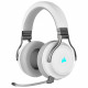 Casque Gamer CORSAIR VIRTUOSO RGB Sans fil Blanc - Son haute-fidélité et confort durable