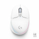 Logitech G - Souris Gaming - Sans fil - G705 Éclairage RVB LIGHTSYNC - Bluetooth - Légere - Blanc