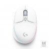 Logitech G - Souris Gaming - Sans fil - G705 Éclairage RVB LIGHTSYNC - Bluetooth - Légere - Blanc