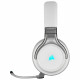 Casque Gamer CORSAIR VIRTUOSO RGB Sans fil Blanc - Son haute-fidélité et confort durable