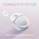 Logitech G - Souris Gaming - Sans fil - G705 Éclairage RVB LIGHTSYNC - Bluetooth - Légere - Blanc
