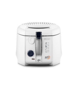 Friteuse DELONGHI F28311 - Acier inoxydable - 1800W - Capacité 1,2L - Systeme Easy Clean - L36,1 x P31 x H23,9 cm - Blanc