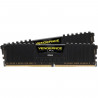 Mémoire RAM - CORSAIR - Vengeance LPX DDR4 - 16GB 2x8GB DIMM - 2666 MHz  - 1.20V - Noir (CMK16GX4M2A2666C)