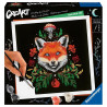 CreArt - 20x20cm - Fox / Renard - Pixie Cold Edition