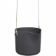 Pot De Fleurs Rond B.FOR - Plastique - Ø18 - Anthracite