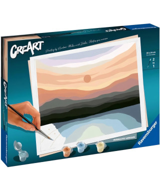 CreArt 30x24 cm- Minimalist Landscape -4005556235155 - Ravensburger