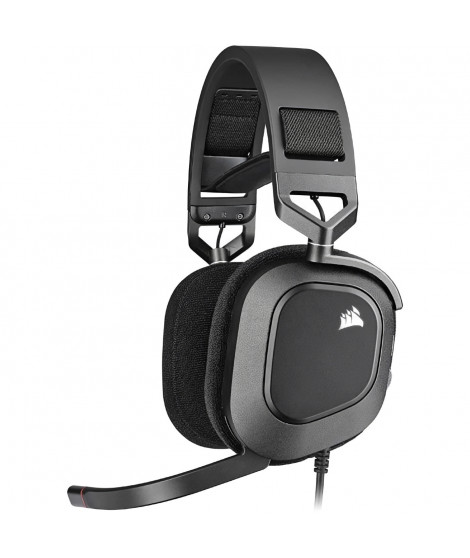 Casque gaming premium HS80 RGB USB - Carbone CORSAIR