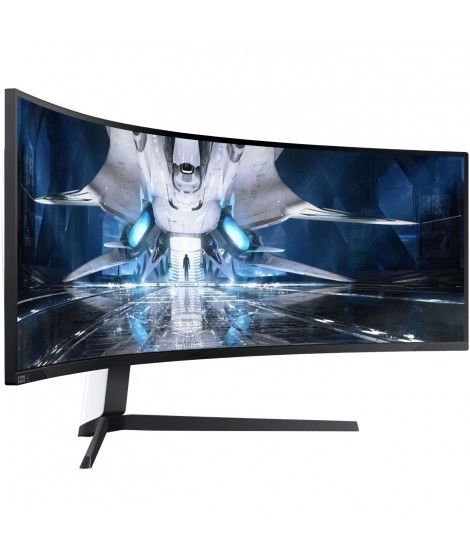 Ecran PC Gamer Incurvé - SAMSUNG ODYSSEY NEO G9 - LS49AG950NUXEN - 49 DWQHD - Dalle VA - 1ms - 240Hz - FreeSync Premium Pro