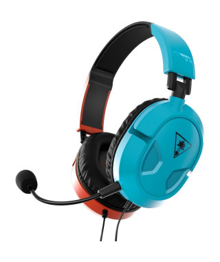 Casque gaming TURTLE BEACH Recon 50N Rouge/Bleu - Confortable et audio immersif