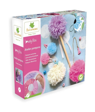 Sycomore - Kit atelier Pompons lovely box petit modele