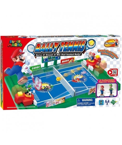 Jeu de Tennis Super Mario Rally - EPOCH Games - Jeu d'ambiance et d'action