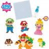 Le kit Super Mario - AQUABEADS - Perles qui collent avec de l'eau