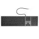 MOBILITY LAB Clavier filaire Slim finition métal - Space Grey - AZERTY