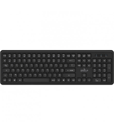 Clavier filaire écologique - MOBILITY - USB-A - Noir