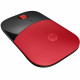 HP Souris sans fil Z3700 - Rouge cardinal