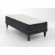 DORMIPUR Matelas 90x190 - Mousse mémoire de forme - 7 zones - 25 cm - Equilibré - V1070