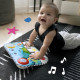 BABY EINSTEIN Ocean Explorers Neptune's Kick & Explore tapis de jeu musical, jouet pour berceau, des la naissance