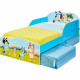 Lit pour enfants avec espace de rangement sous le lit BLUEY