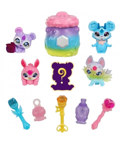 Pack 5 petits compagnons mysteres - Mixlings S3 - Moose Toys