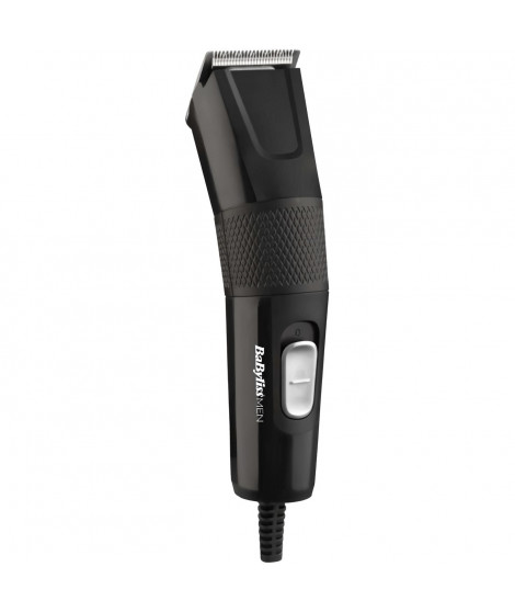 Tondeuse cheveux - BABYLISS E756E - Filaire - Lames XL 45 mm en acier inoxydable - 8 guides de coupe