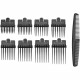 Tondeuse cheveux - BABYLISS E756E - Filaire - Lames XL 45 mm en acier inoxydable - 8 guides de coupe