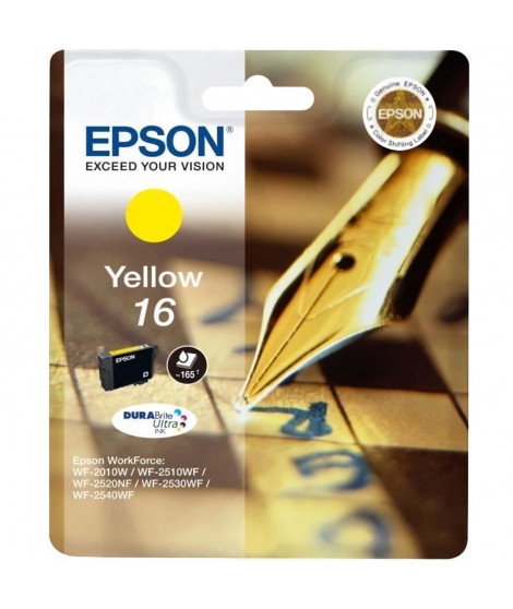 EPSON Cartouche d'encre 16 Jaune - Stylo plume (C13T16244022)