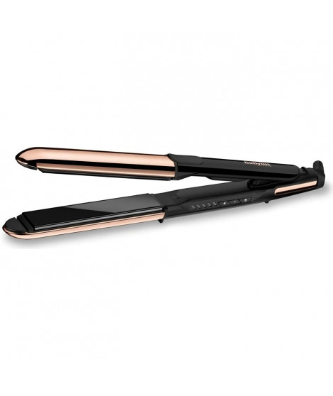 Lisseur Babyliss Babyliss ST482E - straight & curl brillance - 5 températures jusqu'a 235°C - Plaques 28 mm en titane véritable