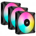 CORSAIR - AF120 RGB ELITE - Ventilateurs AF ELITE Series - 120mm - AirGuide - Pack de trois - Noir - (CO-9050154-WW)