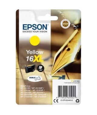 EPSON Cartouche d'encre 16 XL Jaune - Plume (C13T16344022)