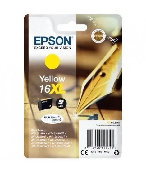 EPSON Cartouche d'encre 16 XL Jaune - Plume (C13T16344022)