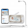 Ecoute bébé VM 65 CONNECT 2EN1 WIFI SUR TEL + VIDEO ECRAN 5 avec pied LIT  VISION GRAND ANGLE  -Temperature - T-Walkie -MOTOROLA