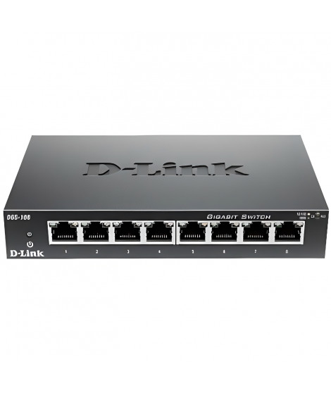 D-Link Switch 8 ports gigabit DGS108