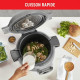 MOULINEX Cookeo Multicuiseur intelligent haute pression, 6 L, 80 recettes intégrées, Intuitif, Application dédiée CE854B10