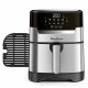 MOULINEX Friteuse sans huile + grill 4.2 L Température réglable 8 programmes automatiques Timer digital Air fryer EZ505D10