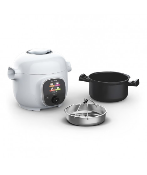 MOULINEX Cookeo Mini Multicuiseur intelligent haute pression, 3 L, 150 recettes intégrées, Intuitif, Application dédiée CE880410