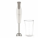 MOULINEX DD551110 Mixeur plongeant 600 W 2 vitesses 4 lames Poignée ergonomique Pied antiéclaboussures inox Dailychef Blanc