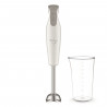 MOULINEX DD551110 Mixeur plongeant 600 W 2 vitesses 4 lames Poignée ergonomique Pied antiéclaboussures inox Dailychef Blanc