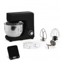 MOULINEX Robot pâtissier, 800 W, Bol 4.8 L, 6 vitesses + pulse, Kit pâtisserie + Balance de cuisine noire inclus, Essential Y…