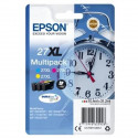 EPSON Multipack 27 XL -  Réveil - Cyan, magenta et jaune (C13T27154022)
